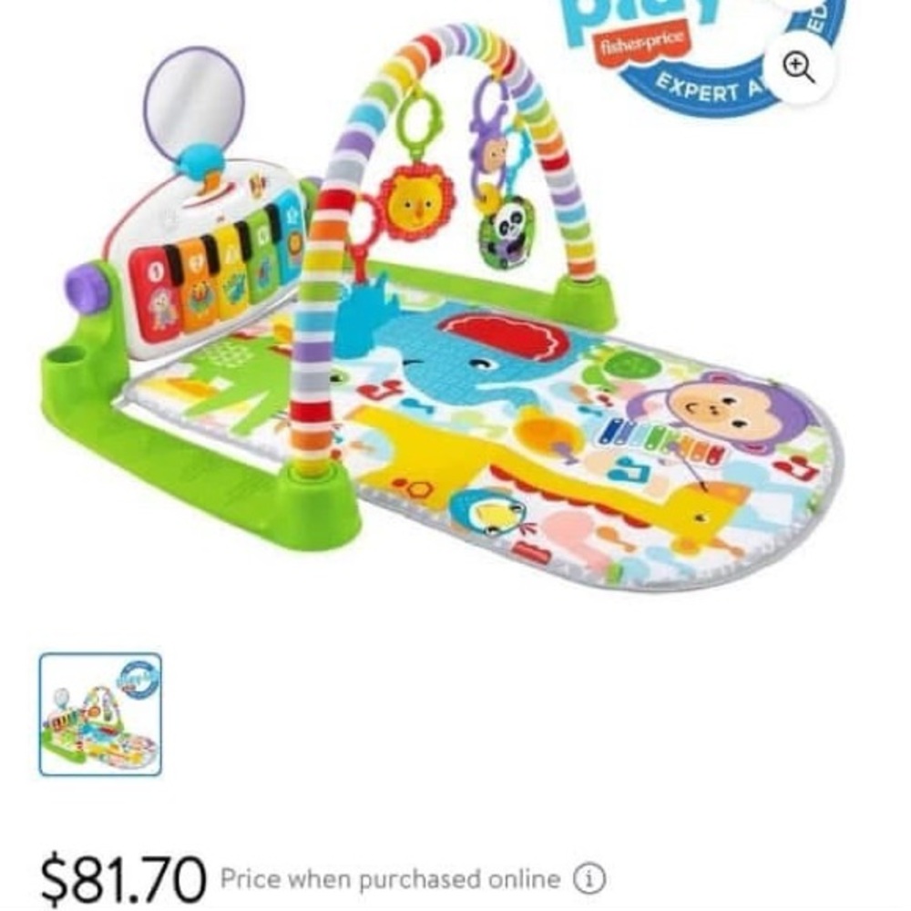 Fisher-Price Green and Blue Learning Toy